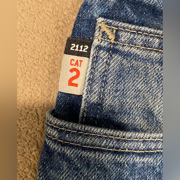 Vintage Carhartt FR Denim Jeans Carhartt Jeans Fire Resistant 36x32” - Picture 5 of 11